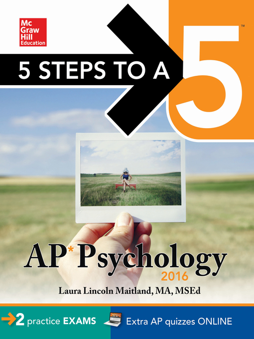 Title details for 5 Steps to a 5 AP Psychology 2016 by Laura Lincoln Maitland - Available